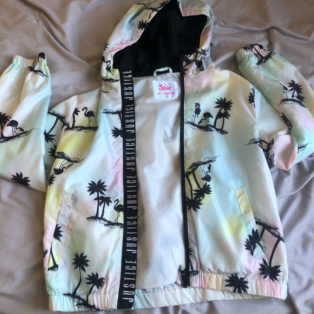 justice windbreaker!